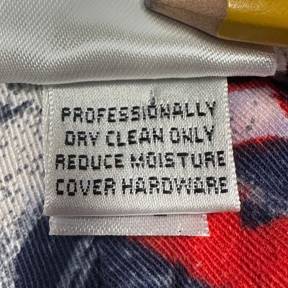 St. John Sport Marie Gray Pants Womens 2 Red Blue Bandana Paisley Vintage Y2K - Picture 4 of 13